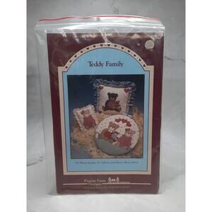Prairie Farm Designs Applique Patterns Teddy Family 3 Projects